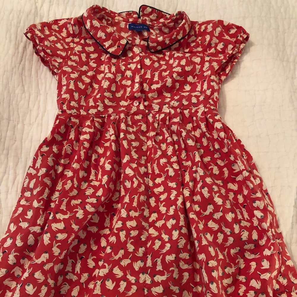 Girls bunny dress